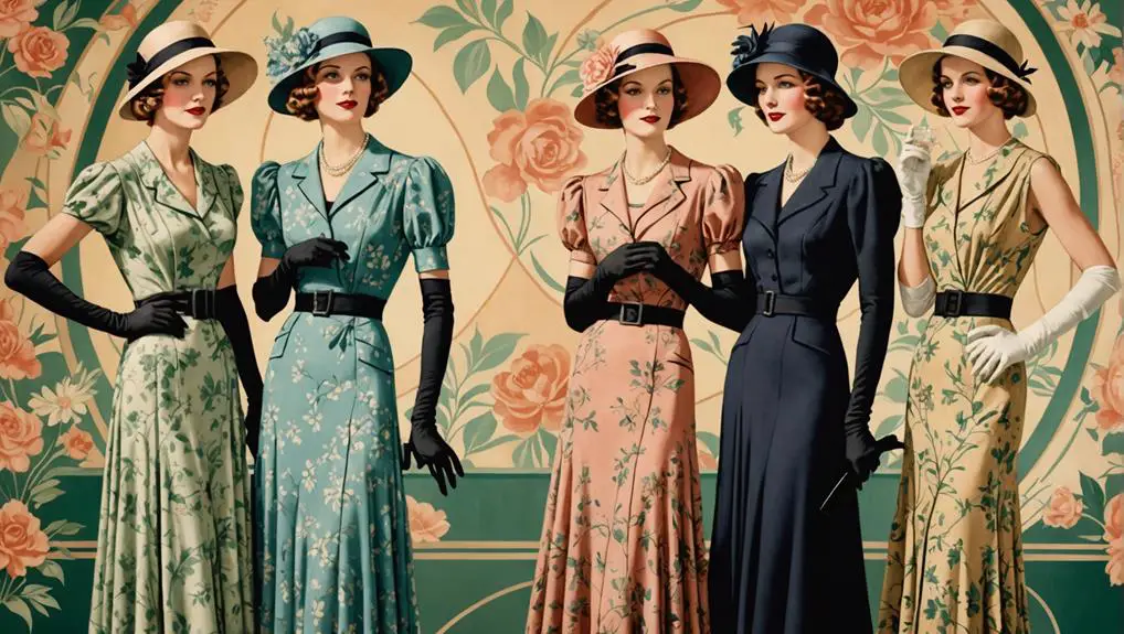 What Are the Key Parts of a Vintage Women's Dress?